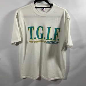 This Grandpa is Fantastic Single Stitch T-Shirt L